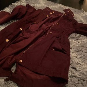 Maroon jacket